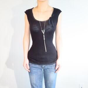 Candie's Women's Black Shirt